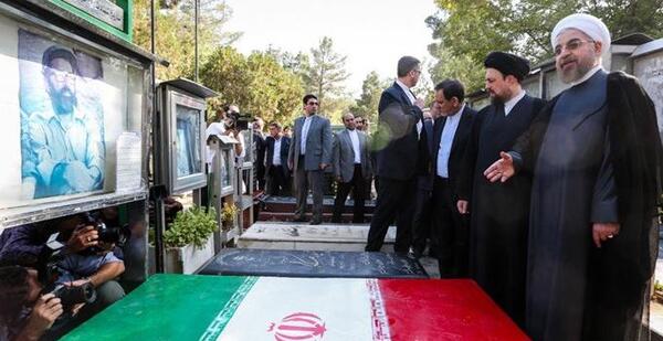 عکس قبر شهید چمران