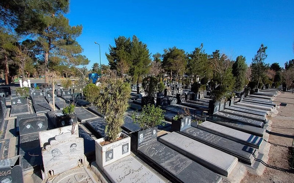 عکس سنگ قبر جدید در تهران