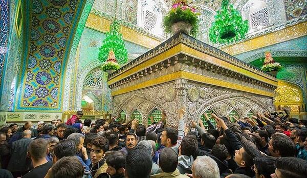 عکس قبر امام رضا در مشهد