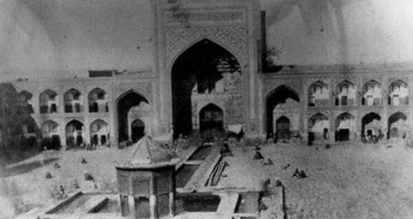 عکس قدیمی قبر امام رضا