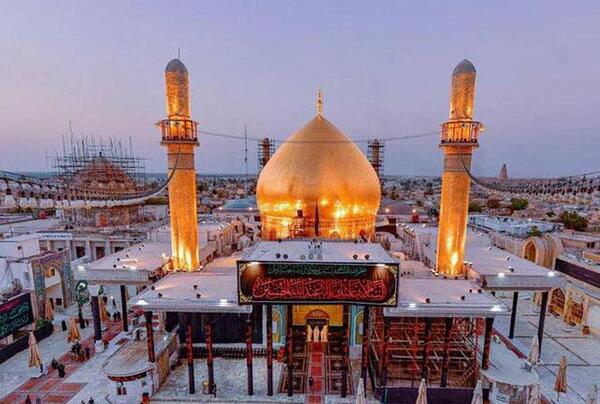 عکس از قبر امام حسن مجتبی
