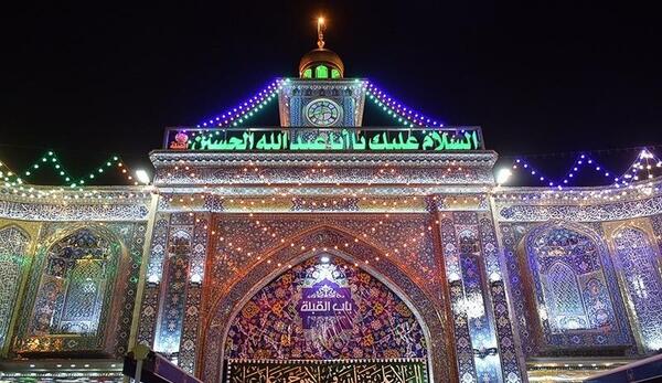 عکس قبر امام حسین از بالا