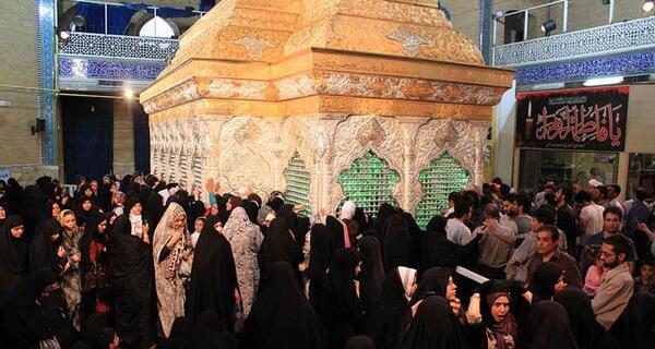 عکس قبر امام حسین از بالا