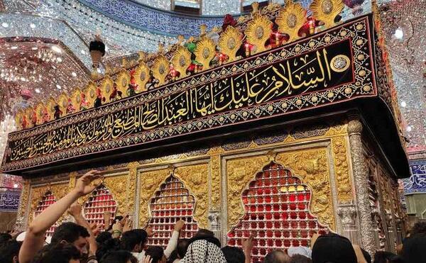 عکس قبر امام حسین از بالا