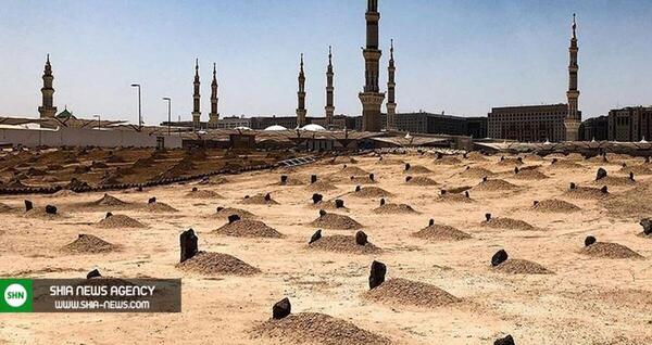 عکس قبرستان بقیع در مدینه