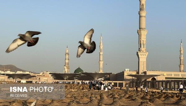 عکس قبرستان بقیع در مدینه
