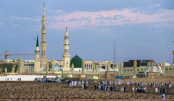 عکس قبرستان بقیع در مدینه