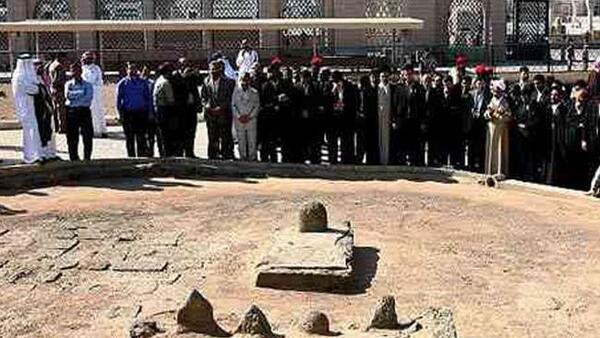 عکس قبرستان بقیع حضرت فاطمه