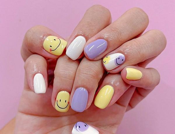 عکس ناخن قشنگ بچه گانه