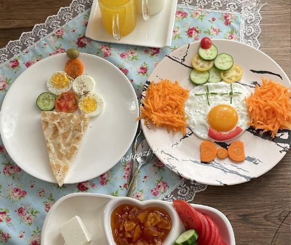 عکس صبحانه قشنگ