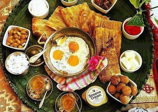 عکس صبحانه قشنگ