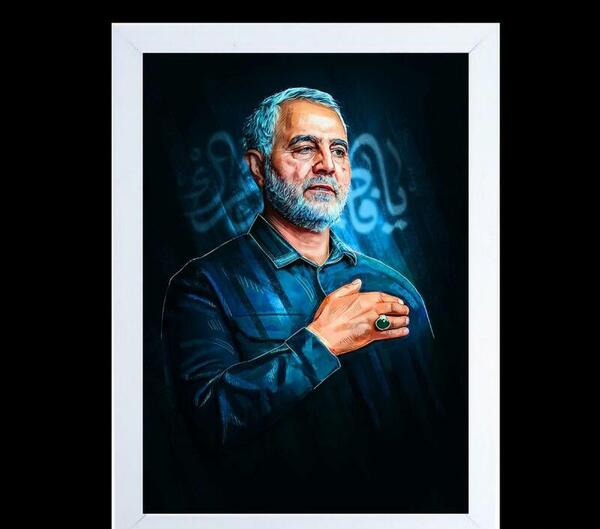عکس قشنگ سردار قاسم سلیمانی