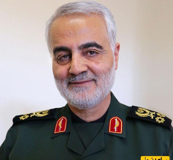 عکس سردار سلیمانی خیلی قشنگ