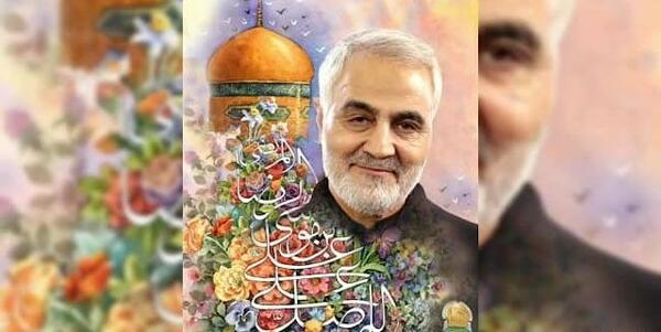 عکس خیلی قشنگ از حاج قاسم سلیمانی