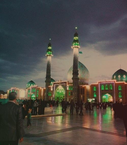 عکس قشنگ از مسجد جمکران