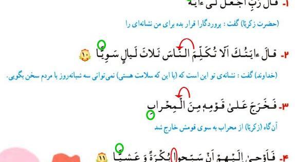 عکس قران چهارم صفحه ۶۵