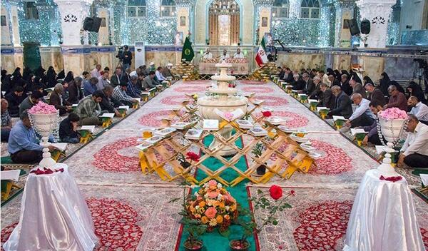 عکس جزء خوانی قرآن