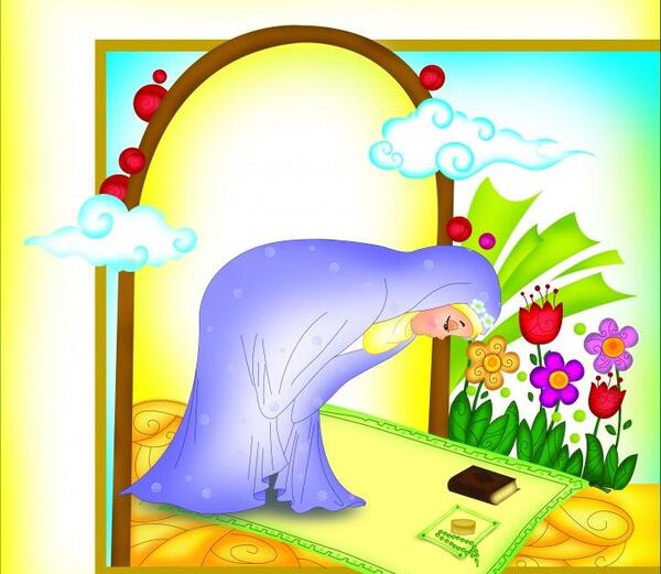 عکس کتاب قران کلاس سوم نماز