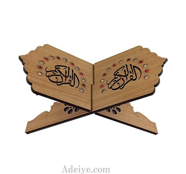 عکس قرآن نقاشی با رحل