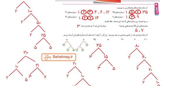 عکس صفحه ۵۹ قران هشتم