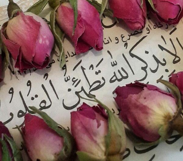 عکس قران و گل برای پروفایل