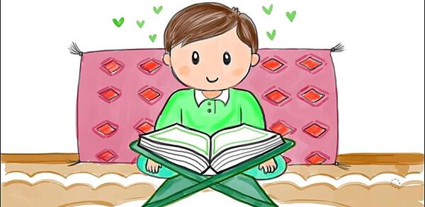 عکس کتاب قران کارتونی