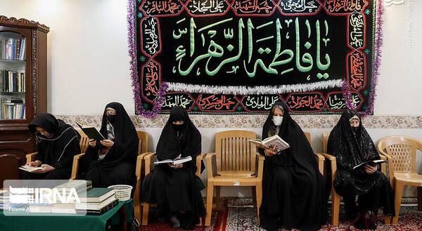 عکس جلسه قرائت قرآن