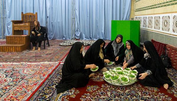 عکس جلسه قرائت قرآن