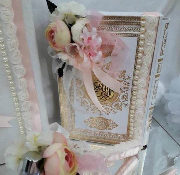 عکس تزیین قران سفره عقد