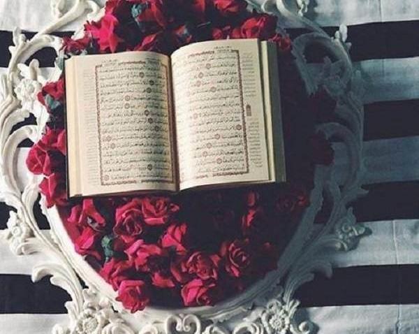 عکس تزیین قران سفره عقد