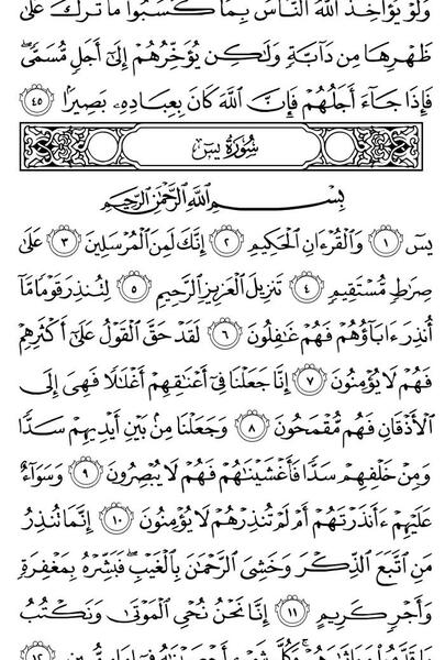 عکس قرآن خط عثمان طه