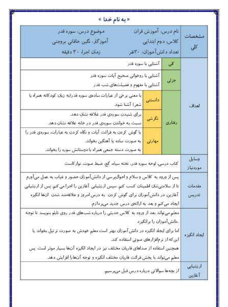 عکس کتاب قرآن دوم