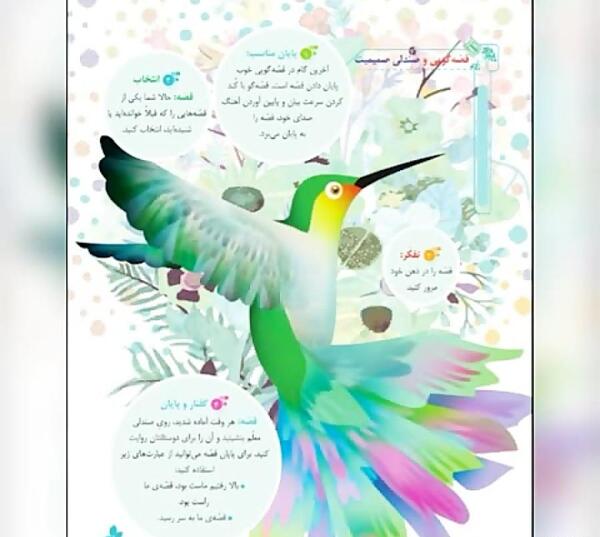 عکس جلد کتاب قران چهارم دبستان