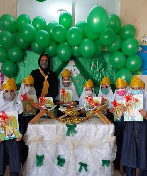 عکس جشن قران در منزل پسرانه