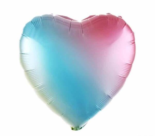 عکس قلب رنگین کمان