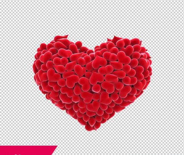 عکس قلب ریز با کیفیت بالا
