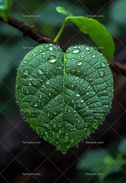 عکس قلب سبزی