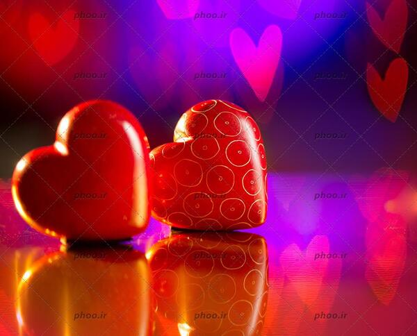 عکس های قلب سه بعدی