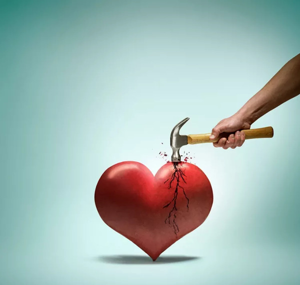 عکس قلب کارتونی متحرک