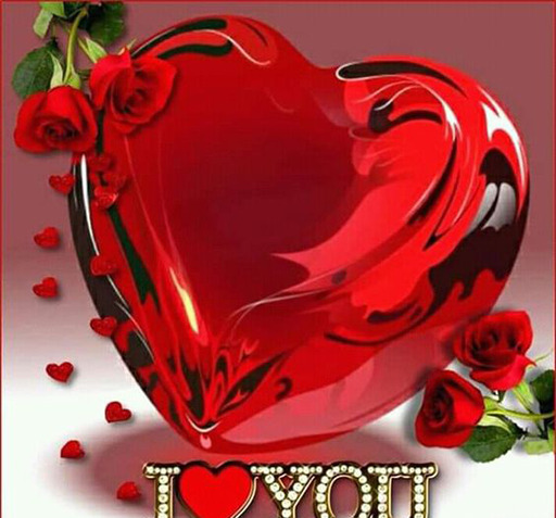 عکس قلب کارتونی متحرک