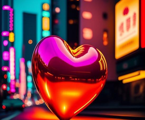 عکس قلب متحرک برای پروفایل