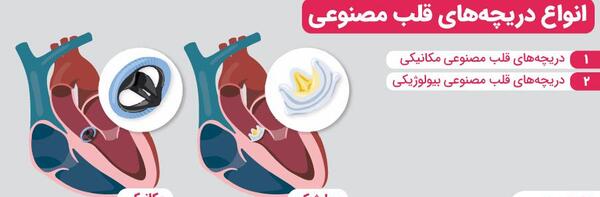 عکس دریچه قلب مصنوعی