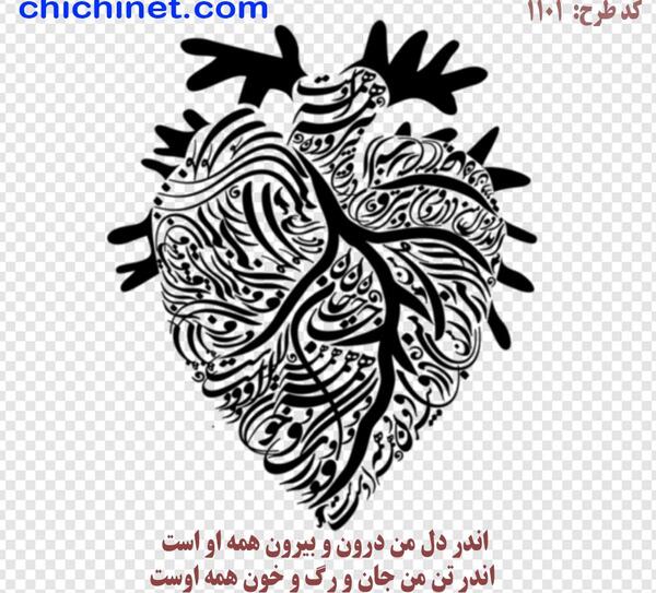 عکس قلب واقعی سیاه