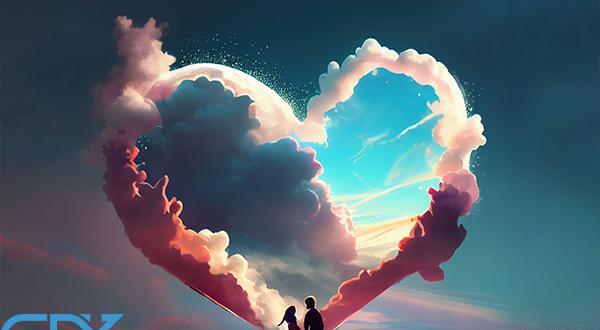 عکس قلب مشکی برای پروفایل واتساپ