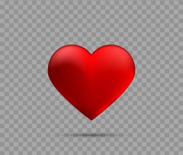 عکس قلب کوچک قرمز