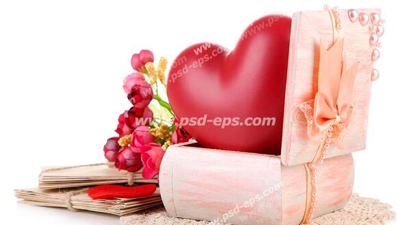 عکس قلب کوچک قرمز