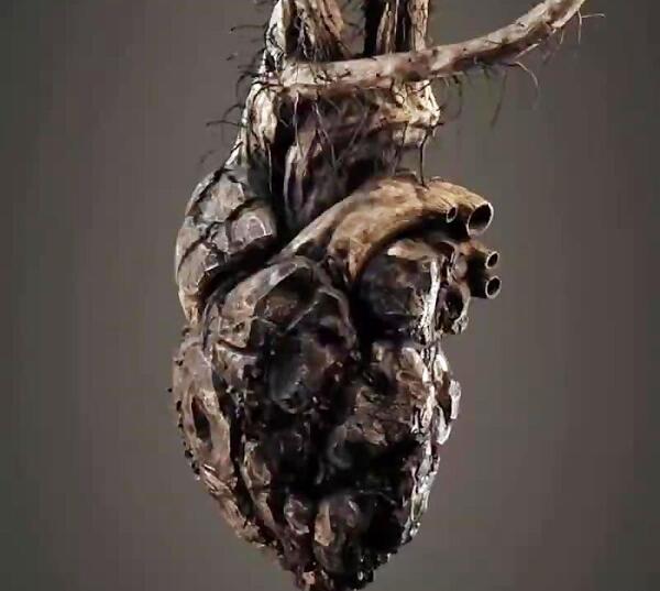 عکس از قلب سنگی