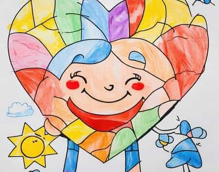 عکس قلب سالم برای نقاشی