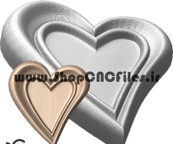 عکس طرح قلب سه بعدی