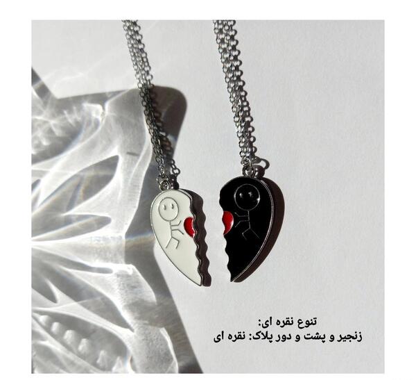 عکس گردنبند قلب دخترانه